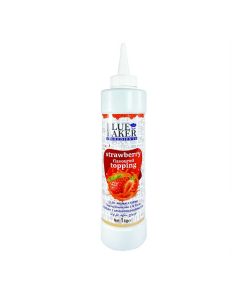 Strawberry Flavoured Topping 1kg Bottle
