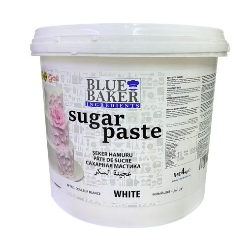 White Sugar Paste 4kg pail