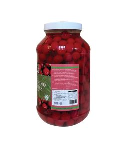 Maraschino Cherries with Stem 3.6kg Jar